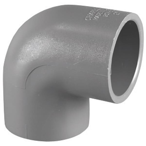 Charlotte Pipe And Foundry Charlotte Pipe Schedule 80 1 in. Slip X 1 in. D Slip PVC Elbow 1 pk PVC 08300 1400 - main